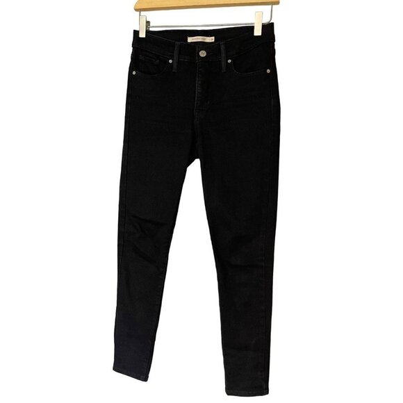 Levi Strauss Pants - Levis 311 Women's SZ 26 Shaping Skinny Denim Black Jeans High Waist